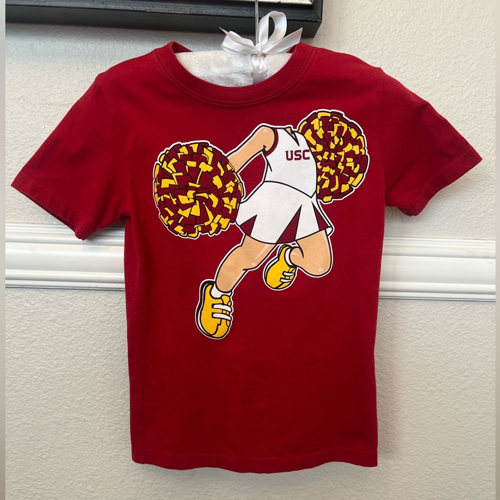 USC Kids Cheerleader Graphic T-Shirt Size 4T
